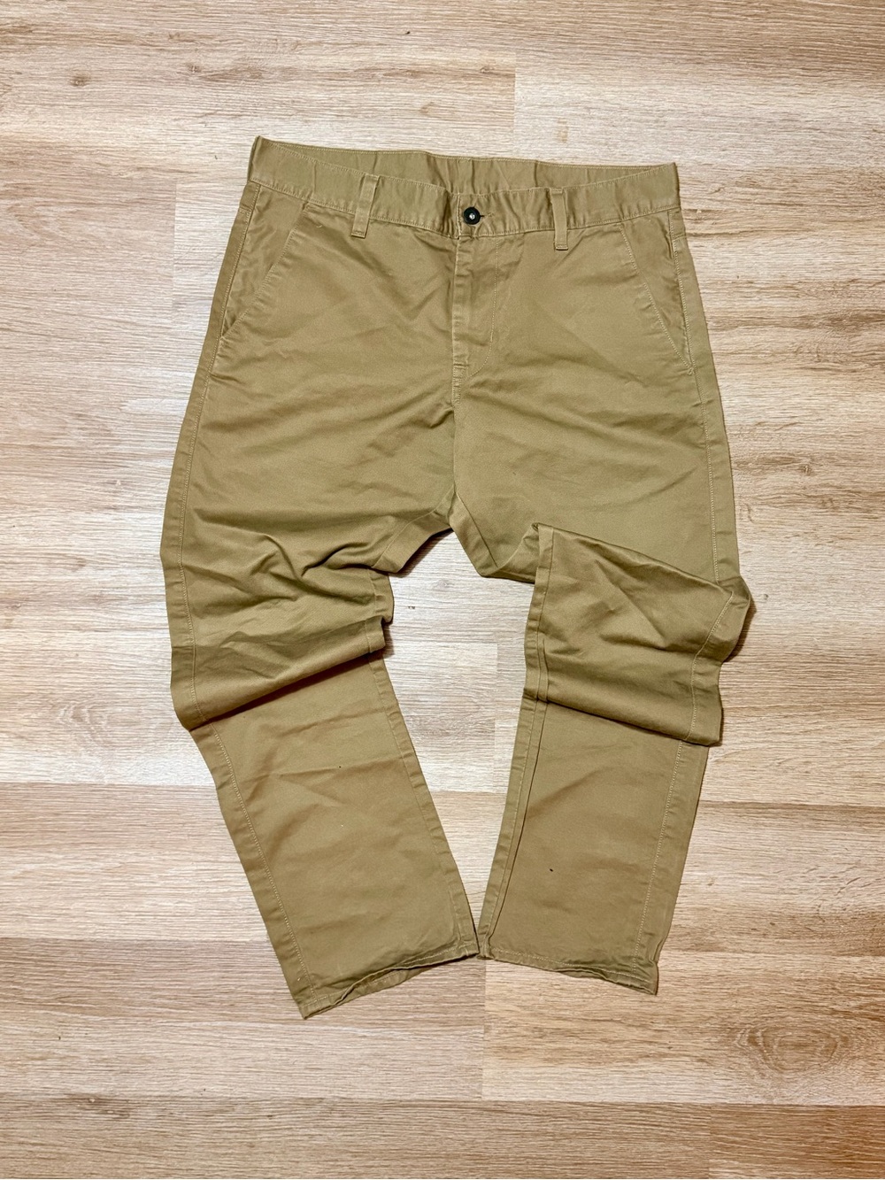 Mens Levi’s 511 Slim Skinny Twill Pants Khaki 34x30